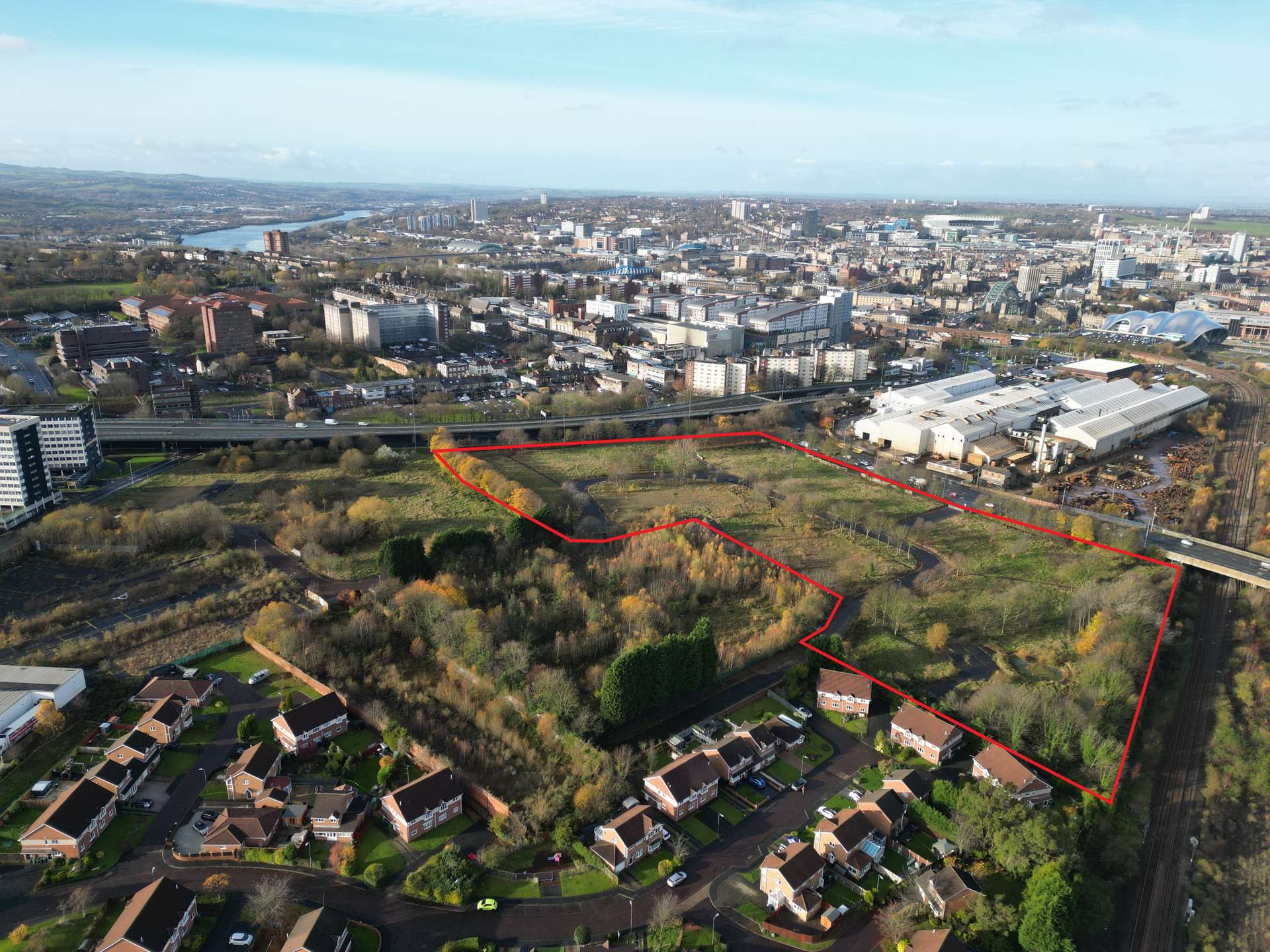 Land at Former Chandless Estate, Lindisfarne Drive, Gateshead