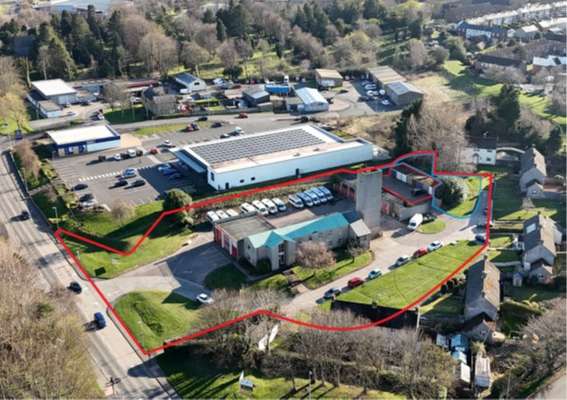 Development land for sale - Former Alnwick Fire Station, South Road, Alnwick