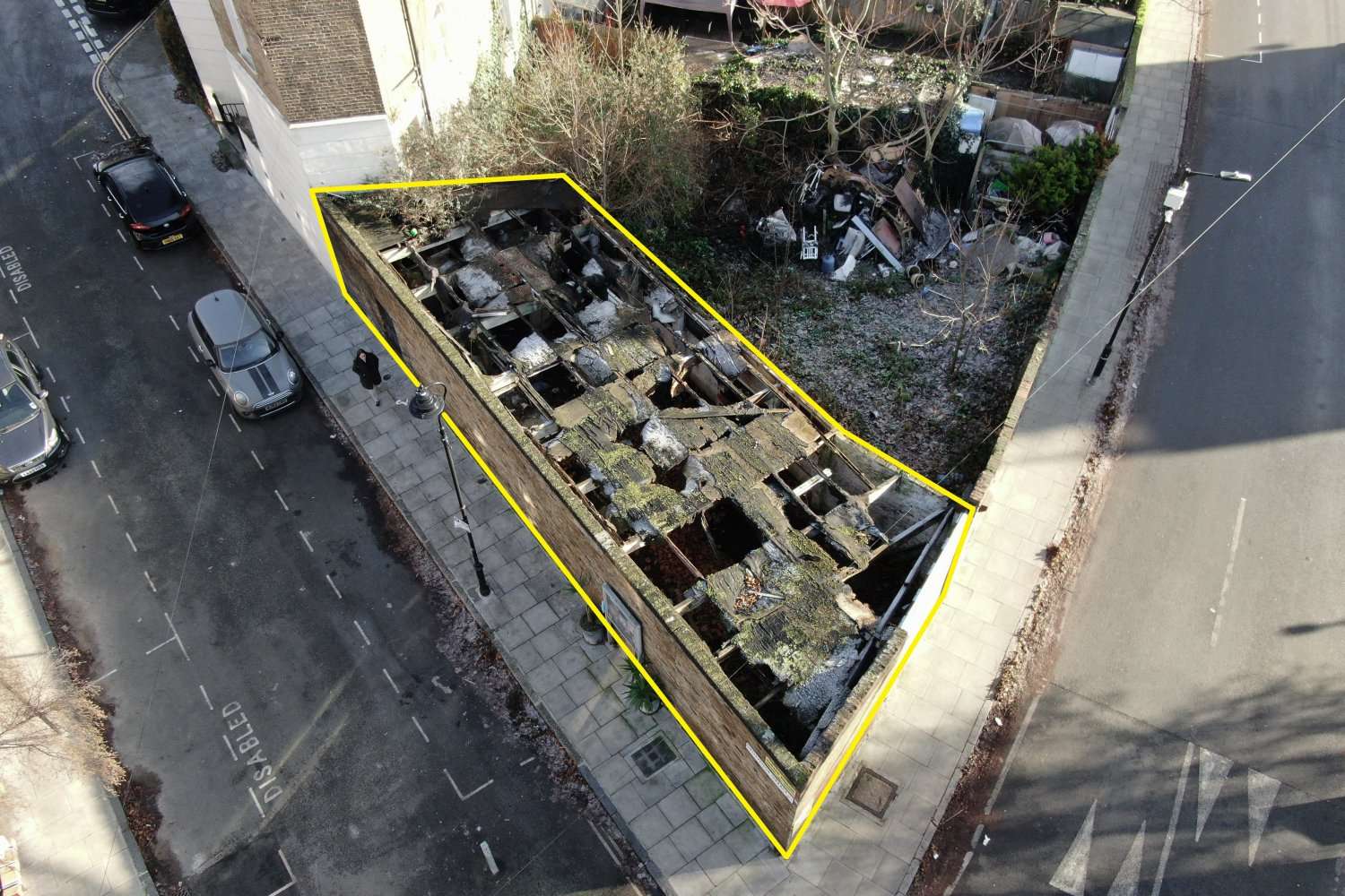 Land and buildings adjoining 121 Grosvenor Park  