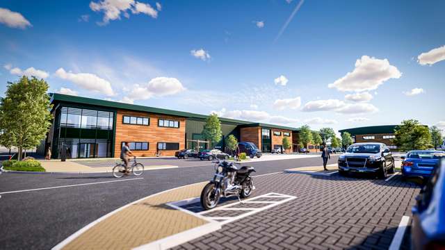 Industrial to let - Units 1-11 Midpoint Berkshire, Paices Hill, Aldermaston, RG7 4PG