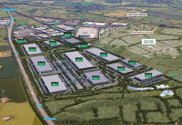 Industrial to let - Build To Suit, Prologis RFI DIRFT, Daventry, NN6 7FT