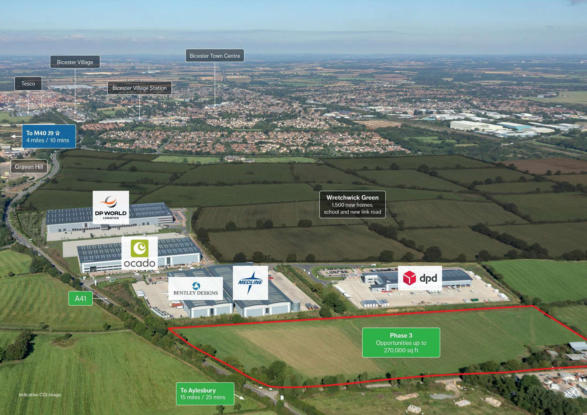 , Phase 3, Symmetry Park Bicester, Aylesbury Road, Bicester