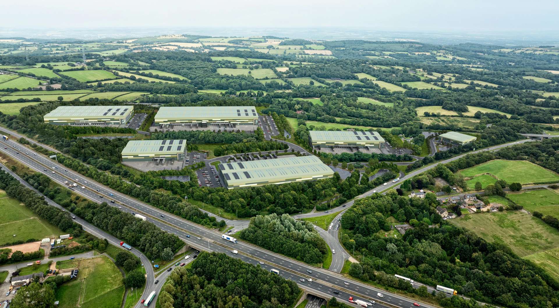Industrial to let - M1 Beacon, M1 Junction 22, Leicester, LE67 9PP