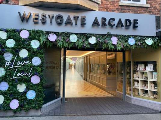 Retail to let - Westgate Arcade, Westgate, Peterborough, PE1 1PY