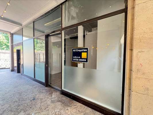 Retail to let - Unit 1-2 St. Peters Arcade, Peterborough, PE1 1YX
