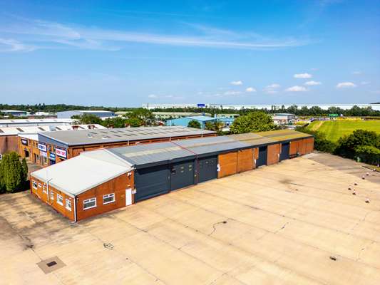 Industrial to let - Units 1 & 2 and Offices, Denham Business Park, Brunel Drive, Newark, NG24 2EG