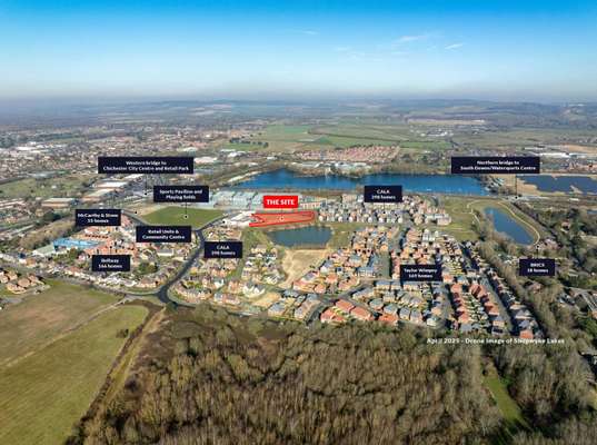 Development land for sale - Land at Shopwyke Lakes, Chichester, PO20 2EJ
