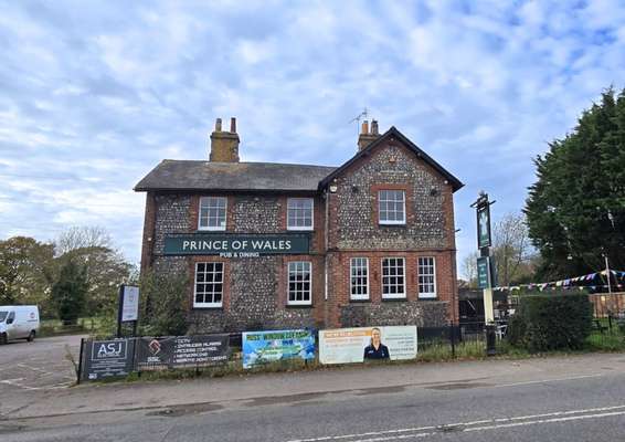 Development land to let - Prince of Wales, Lidsey Road, Woodgate, Chichester, PO20 3ST