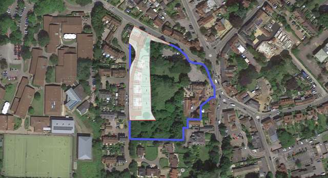 Development land for sale - Land to the rear of the Royal Anchor, The Square, Liphook, GU30 7AD