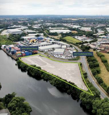 Development land to let - Open Storage Land, Irlam Wharf Road, Irlam, M44 5PN