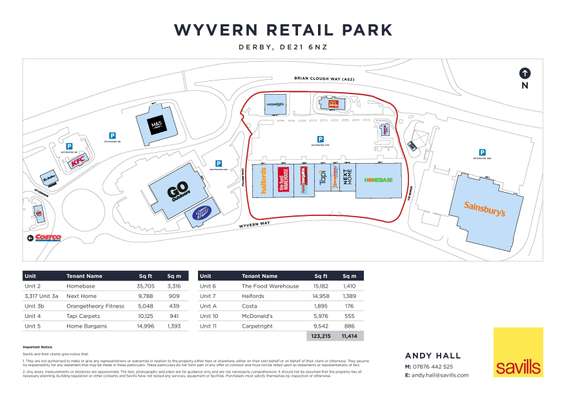Retail to let - Wyvern Retail Park, Derby, DE21 6NZ