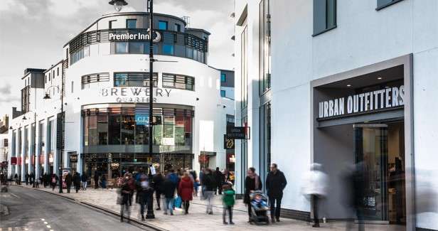 Retail to let - Brewery Quarter, Henrietta Street, Cheltenham, GL50 4AA