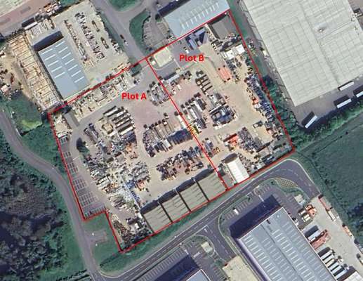 Industrial to let - Industrial Open Storage, Stratton Business Park, Montgomery Way, Biggleswade, SG18 8QB