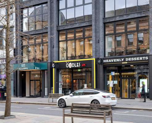 Retail to let - Unit One, 249-257 Sauchiehall Street, Glasgow, G2 3EX