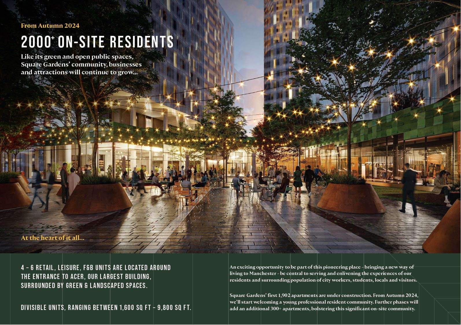 Square Gardens, First Street, Manchester, M15 4GU Property to rent Savills