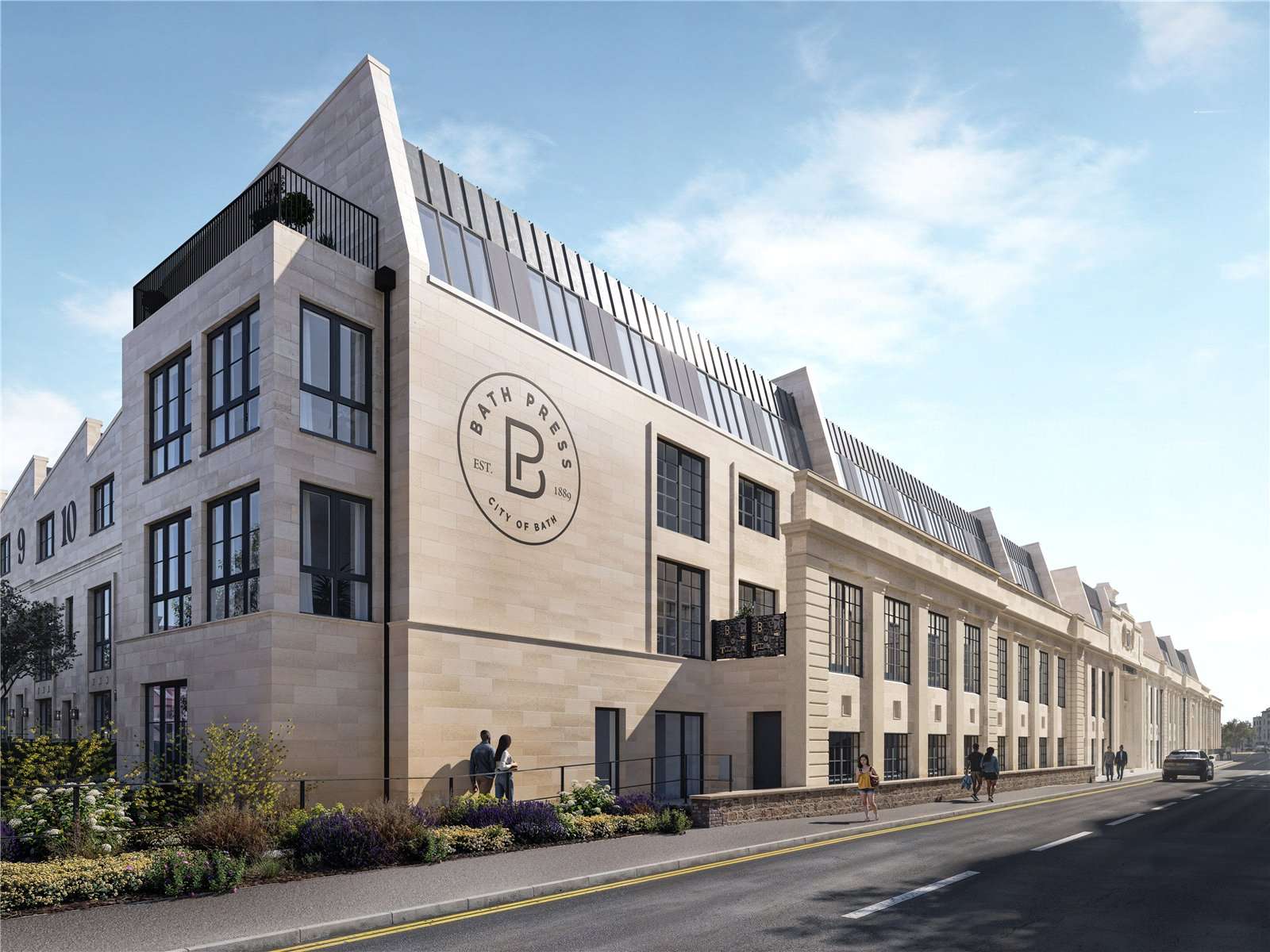 Bath Press, Lower Bristol Road, Bath, BA2 3EJ | New homes for sale | Savills