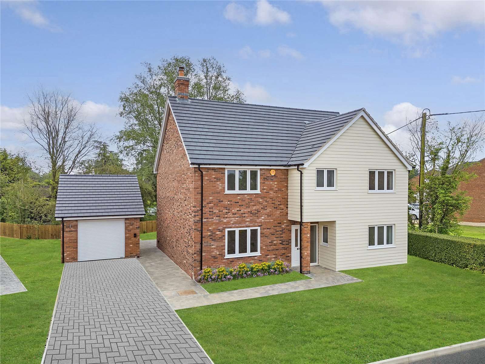 Woodlands, Stevens Lane, Bannister Green, Felsted, CM6 3NJ New homes for sale Savills