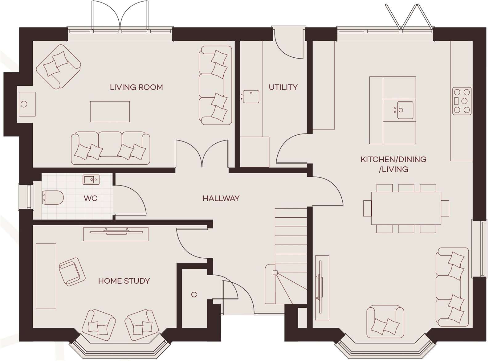 Willowbrook, Cambridge Road, Wadesmill, Ware, SG12 0TT | New Homes