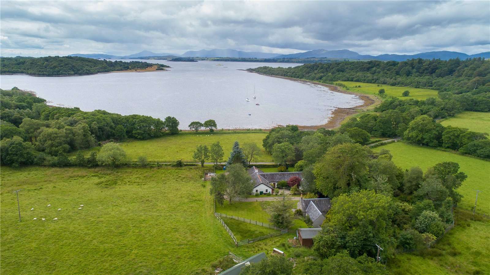 Savills Glaceriska Cottage & Bothy (Lot 1), Port Appin, Appin, Argyll