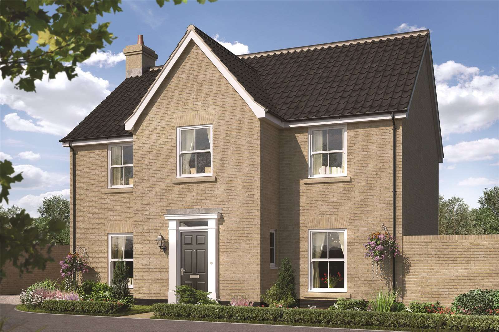 Savills Lark Grove, Somersham, Ipswich, Suffolk, IP8 4QA New homes