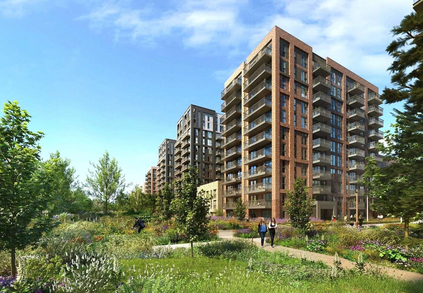 The Green Quarter, Southall, Middlesex, UB1 1FP New homes for sale