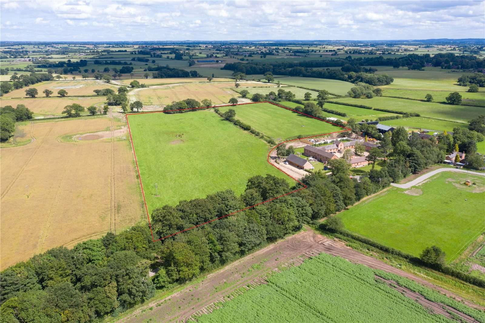 Land At Bowling Green Farm, Peplow, Market Drayton, Shropshire, TF9 3JL