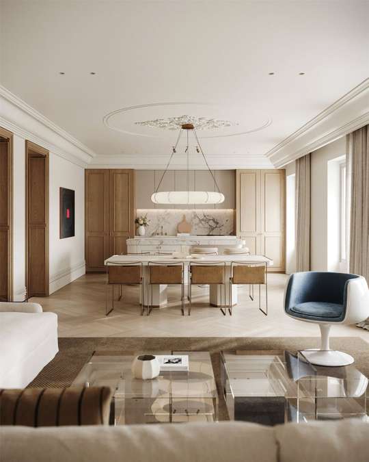 4-bed penthouse with terrace in Almagro, Chamberí