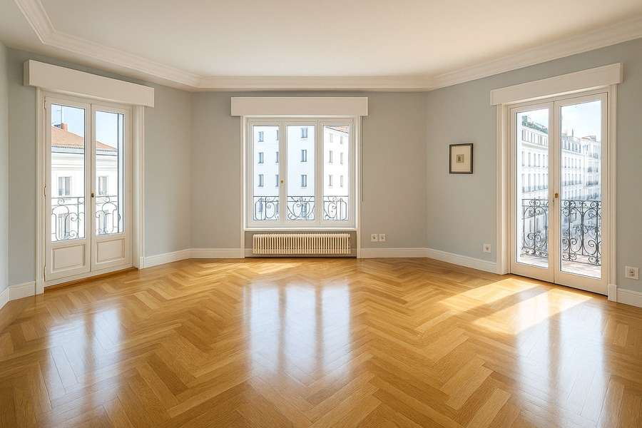 Classic 3-bed apartment with terrace in Recoletos, Salamanca