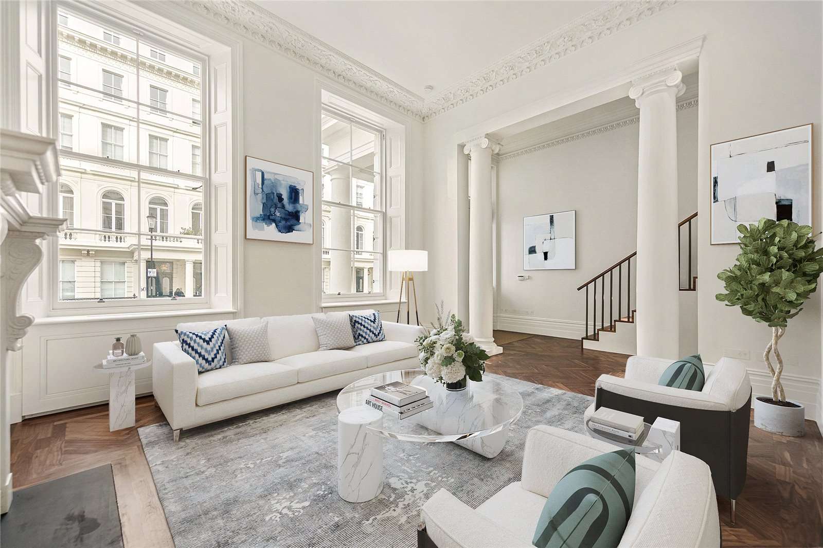 The Lancasters, Lancaster Gate, Bayswater, London, W2 3NH 財產 待租 第一太平戴維斯