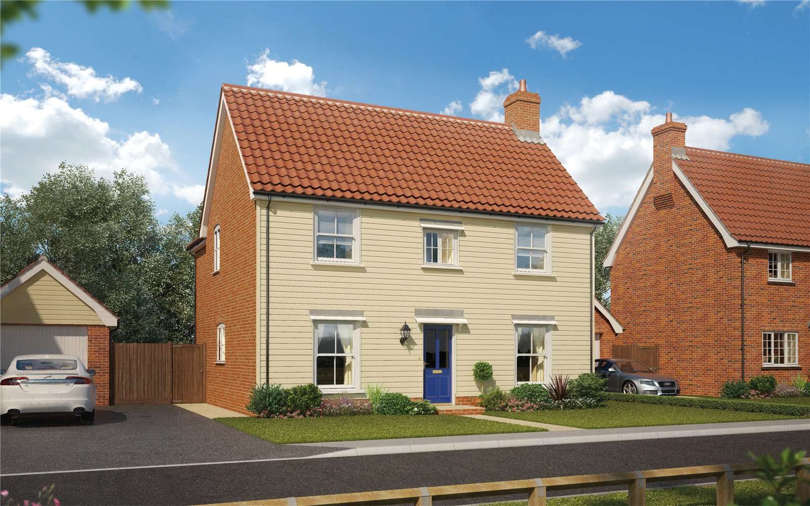 Birch Gate, Silfield Road, Wymondham, Norfolk, NR18 9AX New homes for