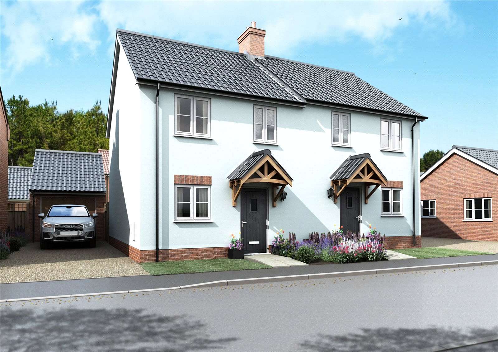 Plot 8, The Nurseries, The Street, Woodton, NR35 2LZ New homes for