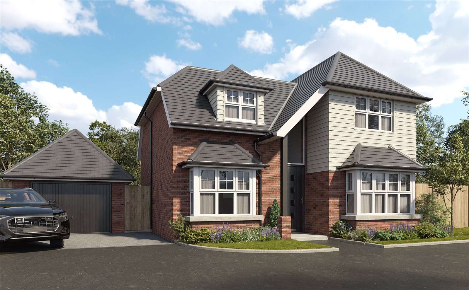 Oaks Drive, St. Leonards, Ringwood, Hampshire, BH24 2QR New homes for