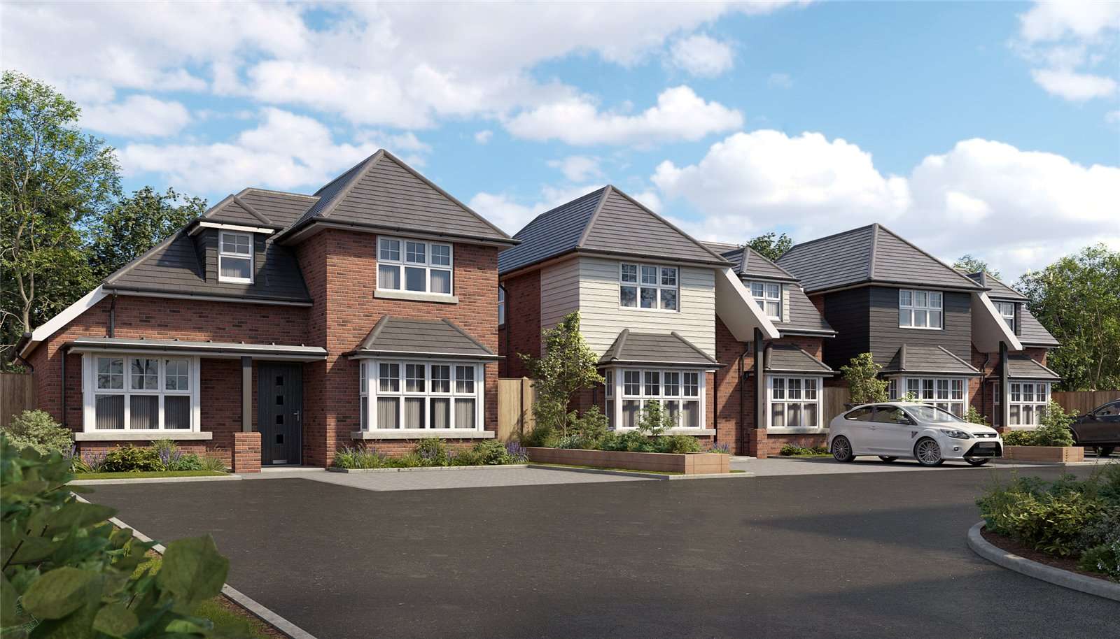 Oaks Drive, St. Leonards, Ringwood, Hampshire, BH24 2QR New homes for