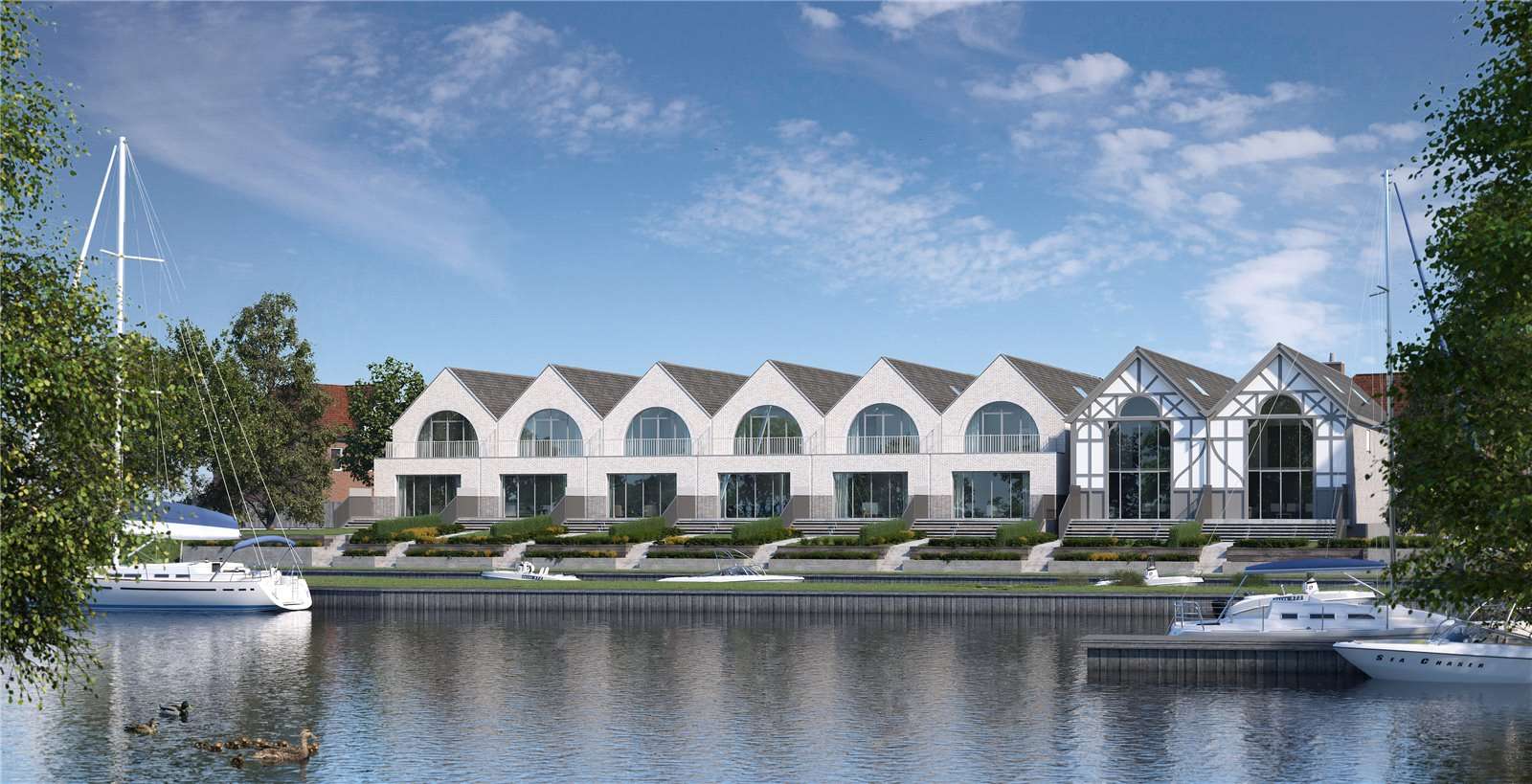The Boathouses, Taplow Riverside, Berkshire, SL6 0AA New homes for