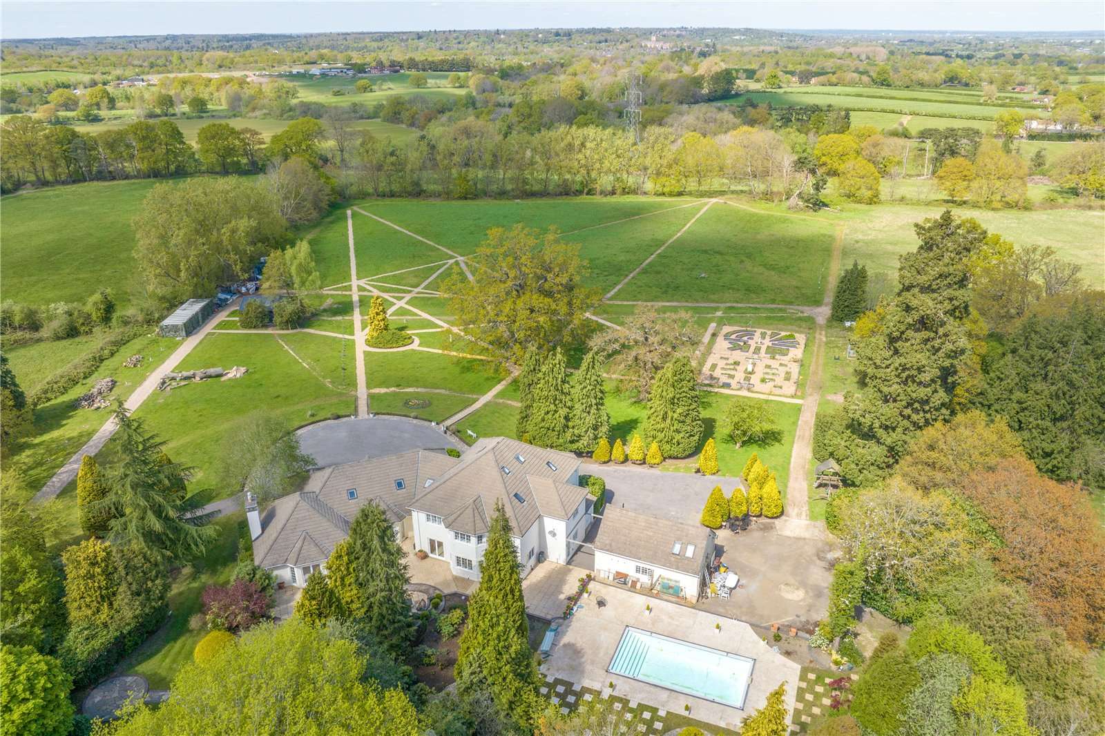 Fan Court, Longcross Road, Longcross, Chertsey, KT16 0DJ Property for