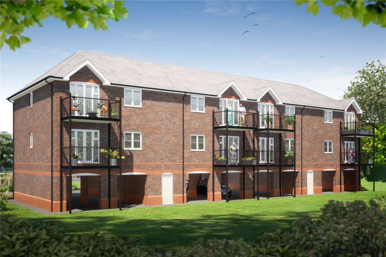 Savills Flat 3 Danes Court, 40 Hengist Drive, Aylesford, Kent, ME20