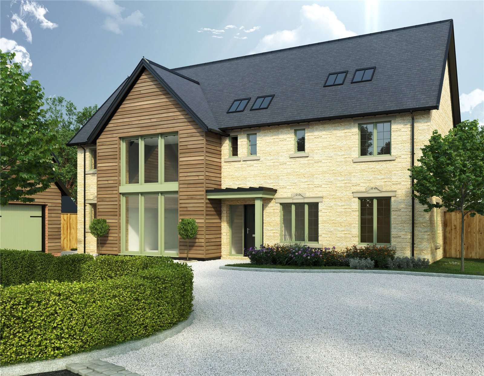 Oxford Meadow, Standlake, Oxfordshire, OX29 7RH New homes for sale