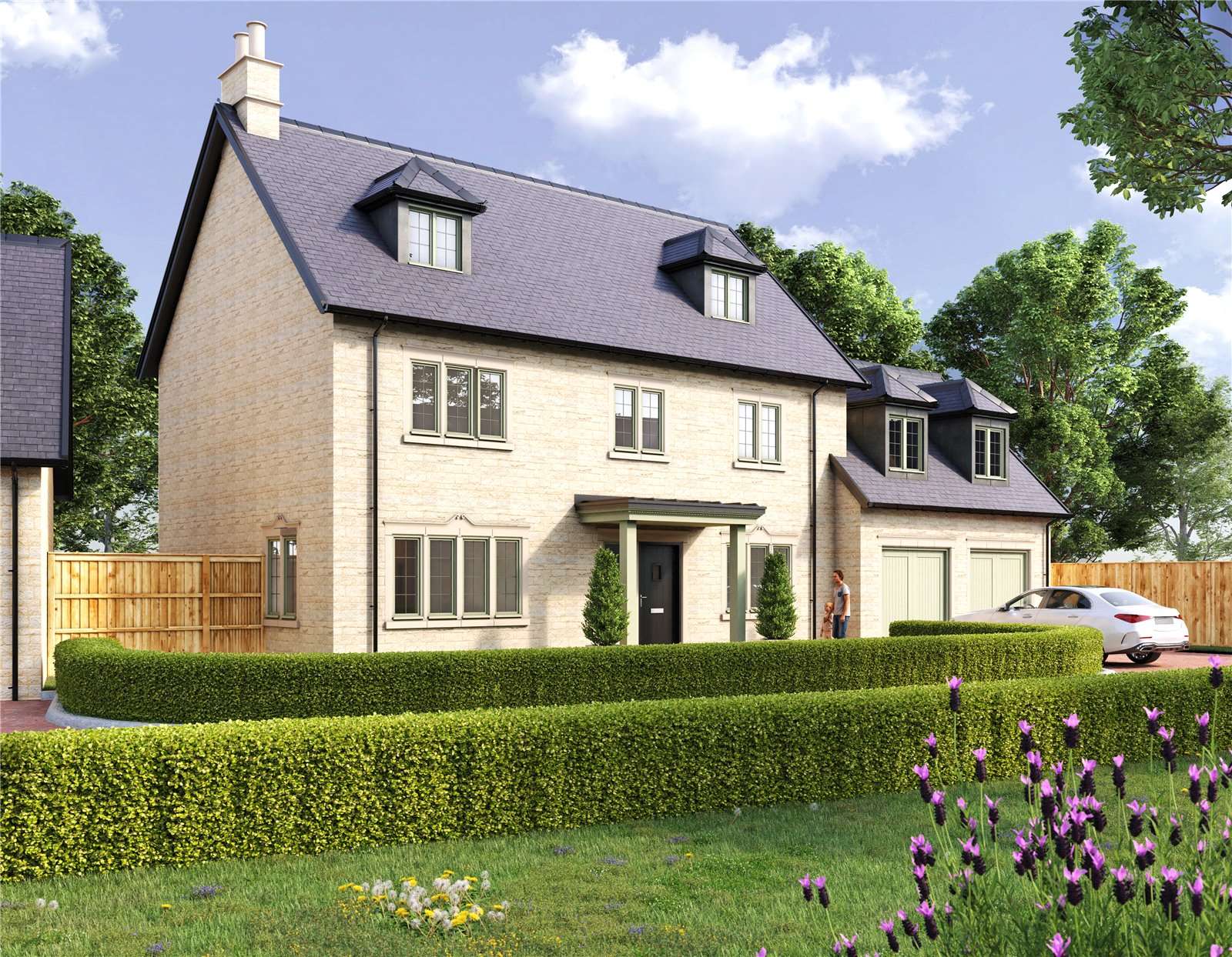 Oxford Meadow, Standlake, Oxfordshire, OX29 7RH New homes for sale