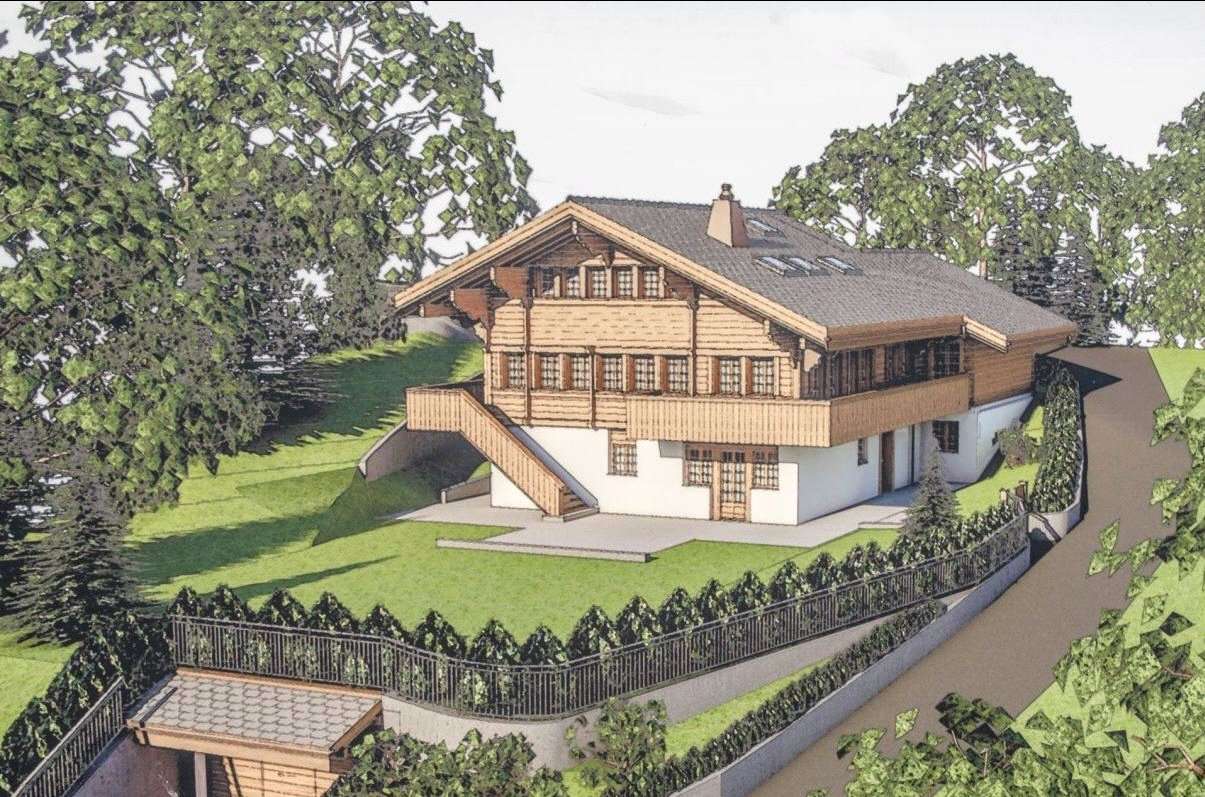 Chalet Teinturière, Route de La Saussa, Rougemont, 1659 New homes for