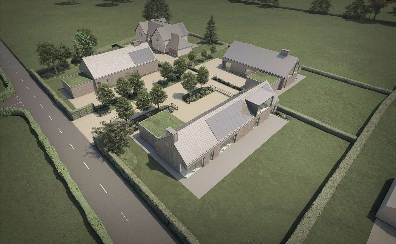 New Lodge Farm, Drift Road, Winkfield, Windsor, SL4 4QQ New homes to