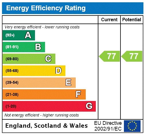 Energy efficiency rating graph